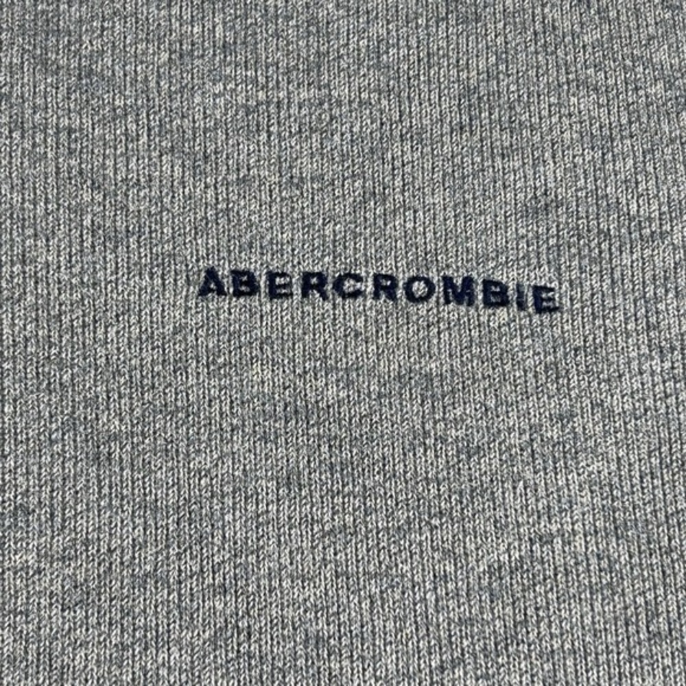 Vintage Abercrombie & Fitch‎ Shirt Mens SZ L Thick Cotton Long Sleeve V Neck Y2K